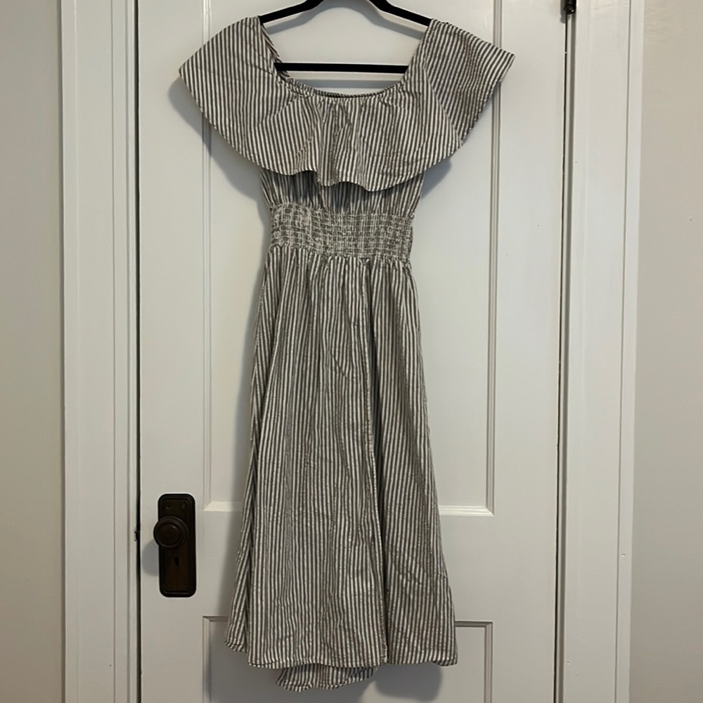 Zara Basic striped dress